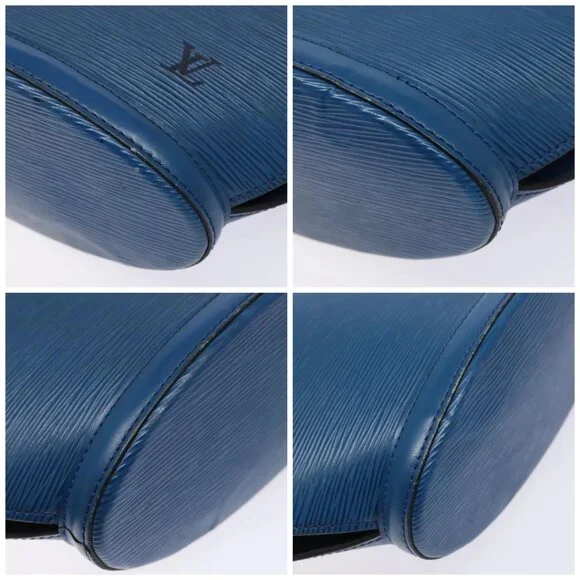 LOUIS VUITTON Epi Saint Jacques Shoulder Bag Blue M52275 LV Auth BA5219 - Picture 14 of 16